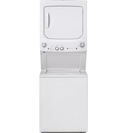 Ge Unitized Spacemaker® 3.8 Cu. Ft. Capacity Washer With Stainless Steel Basket And 5.9 Cu. Ft. Capacity Electric Dryer