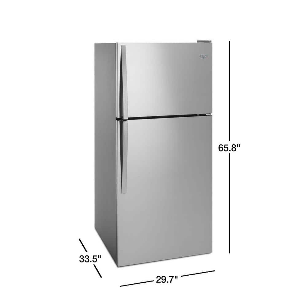 30 Inch Top Freezer Refrigerator