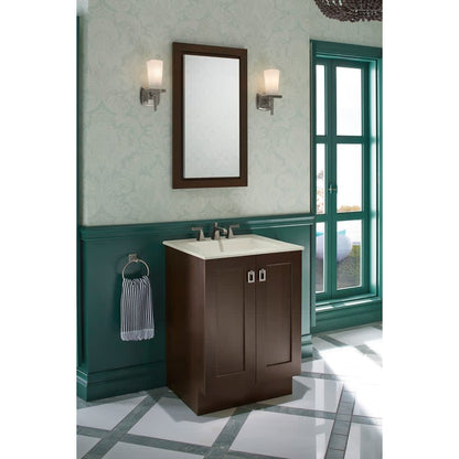Verdera 15" x 30" Medicine Cabinet with Slow-Close Hinges, Integral Magnifying Mirror and Three Adjustable Shelves