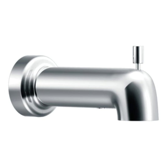 6 1/2" Wall Mounted Tub Spout with 1/2" Slip Fit Collection from the Level Collection (With Diverter)
