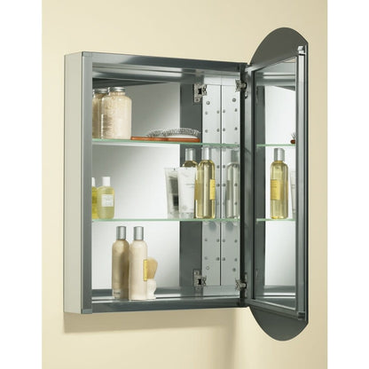 Archer 20" x 31 Single Door Frameless Mirrored Medicine Cabinet