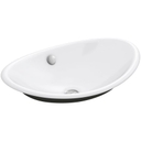 Iron Plains 20-3/4"L Cast Iron Drop-In Semi-Vessel Sink with Overflow and Black Painted Underside - c28cpnt6xysfqaovufte@2x.jpg