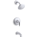 Alteo Single Handle Pressure Balanced Tub and Shower Valve Trim Less Valve with Metal Lever Handle, Single Function Shower Head, and Diverter Tub Spout - khnaco2lg04lkplrokbj_800x500@2x.jpg