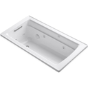 Archer Collection 60" Drop In Jetted Whirlpool Bath Tub with Reversible Drain - kohler-k-1122-0-313@2x.jpg