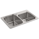Verse 33" Double Basin Drop-In or Undermount Stainless Steel Kitchen Sink with SilentShield - lhofrsmvbsvwsxoc5d4k@2x.jpg