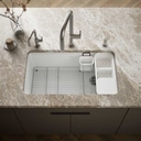 Riverby 33" Undermount Single Basin Enameled Cast Iron Workstation Kitchen Sink with Utility Rack, Sink Rack and Colander, and Intregral Cutting Board - lytn907mx1zytkf1kqmf@2x.jpg