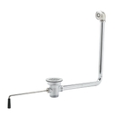 3" Waste Drain Valve with 2" Overflow, Twist Handle, and 2" x 1-1/2" NPT Male Adapter - t-and-s-brass-b-3940-01@2x.jpg
