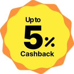 5% Cashback