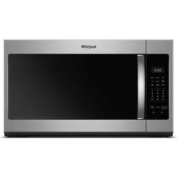 Whirlpool 4 Piece Kitchen Appliances Package with Side-by-Side Refrigerator, Electric Range, Dishwasher, and Over the Range Microwave in Fingerprint Resistant Stainless Steel - 08356630@2x.jpg