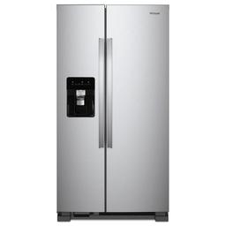 Whirlpool 4 Piece Kitchen Appliances Package with Side-by-Side Refrigerator, Electric Range, Dishwasher, and Over the Range Microwave in Fingerprint Resistant Stainless Steel - 08782780@2x.jpg