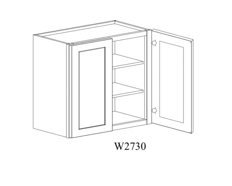 Wall Cabinet - 27"W x 30"H x 12"D