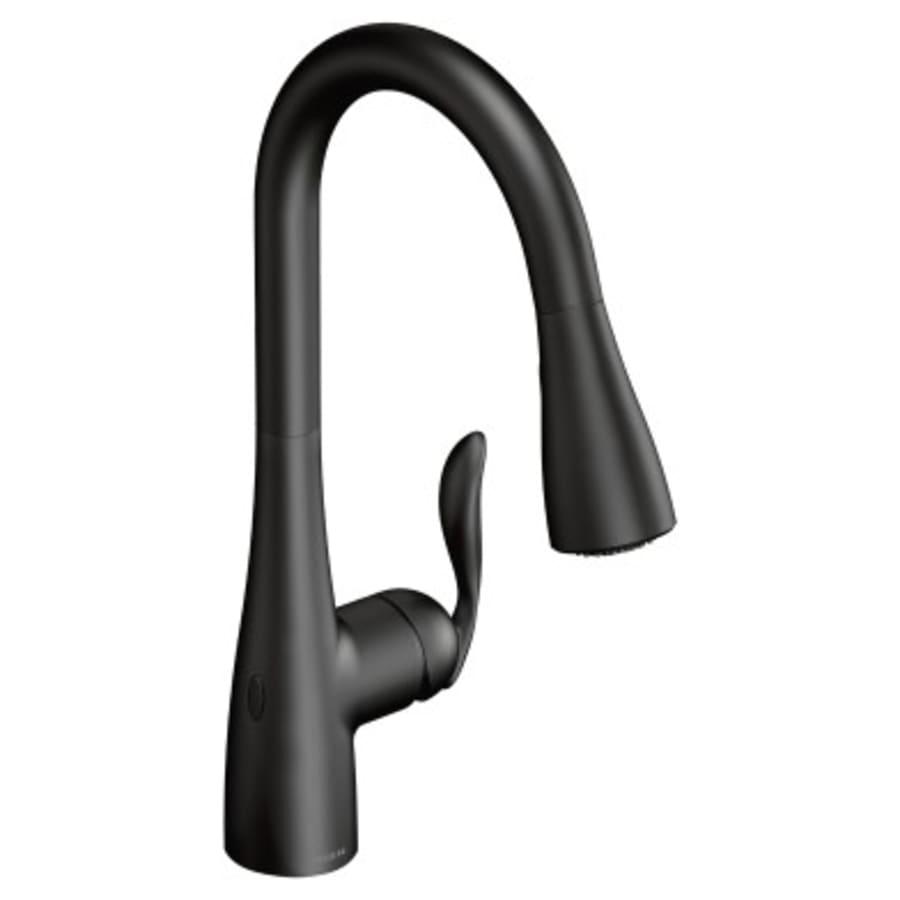 Arbor Pull-Down High Arc Kitchen Faucet with MotionSenseâ¢, Power Cleanâ¢, and Reflexâ¢ Technology - Includes Escutcheon Plate - 7594ewbl@2x.jpg