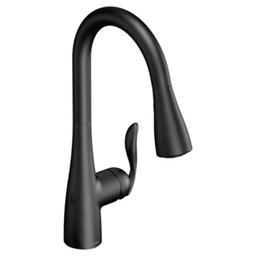Arbor Pull-Down High Arc Kitchen Faucet with MotionSenseâ¢, Power Cleanâ¢, and Reflexâ¢ Technology - Includes Escutcheon Plate - 7594ewbl@2x.jpg