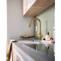 Genta LX 1.5 GPM Single Hole Pull Down Kitchen Faucet with MotionSense - 7882ewbzg_glam@2x.jpg