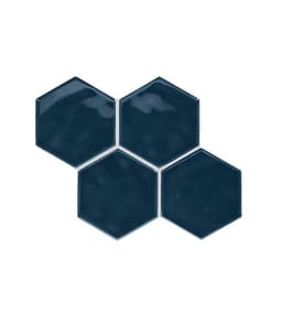 Playscapes Midnight Blue Arabesque 6X6 Glossy - AO_PS76_Hex_MidnightBlue_Grid@2x.jpg