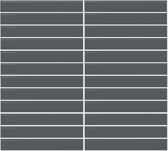 Color Wheel Mosaic Chalkboard Herringbone 1X3 Glossy - DAL_0180_1x6_Msc_Chalkboard@2x.jpg