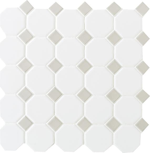 Octagon & Dot Matte White Octagon 2X2 Matte - DAL_6501_2x2_44_GlossGray@2x.jpg