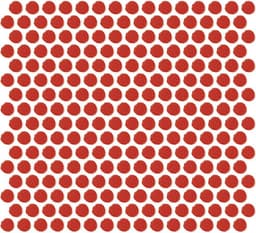 Color Wheel Mosaic Currant Herringbone 1X3 Glossy - DAL_SH17_PennyRound_Msc_Currant@2x.jpg