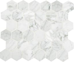 Marble Carrara White Oval, Straight Edge 1 1/2X3/4 Polished - DTN_M701_Hexagon_CarraraWhite@2x.jpg