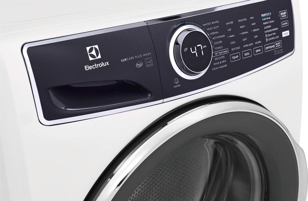 4.5 cu. ft. Stackable Front Load Washer in White with LuxCare Plus Wash System, Pure Rinse and 15-minute Fast Wash - ELFW7537AW-CRL2@2x.jpg