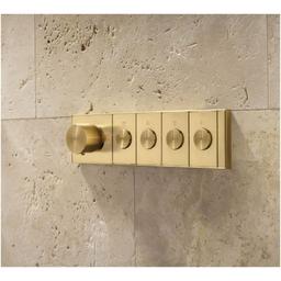 Anthem Four Function Thermostatic Valve Trim Only with Single Knob Handle, Integrated Diverter, and Volume Control - Less Rough In - a07ae4rfb83fjrryhsad@2x.jpg