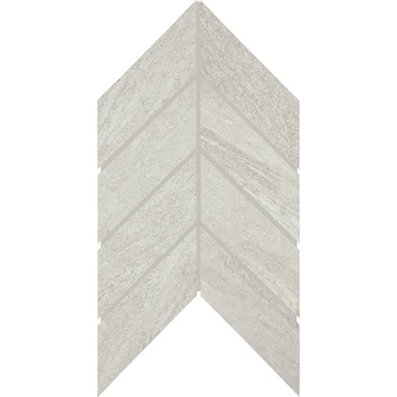Montesano White Chevron 2X5 Matte