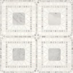 Atrium Honed Marble Blend Mosaic Tile in White Carrara & White Thassos - a7t9vvpfd0zrm0isthkm@2x.jpg