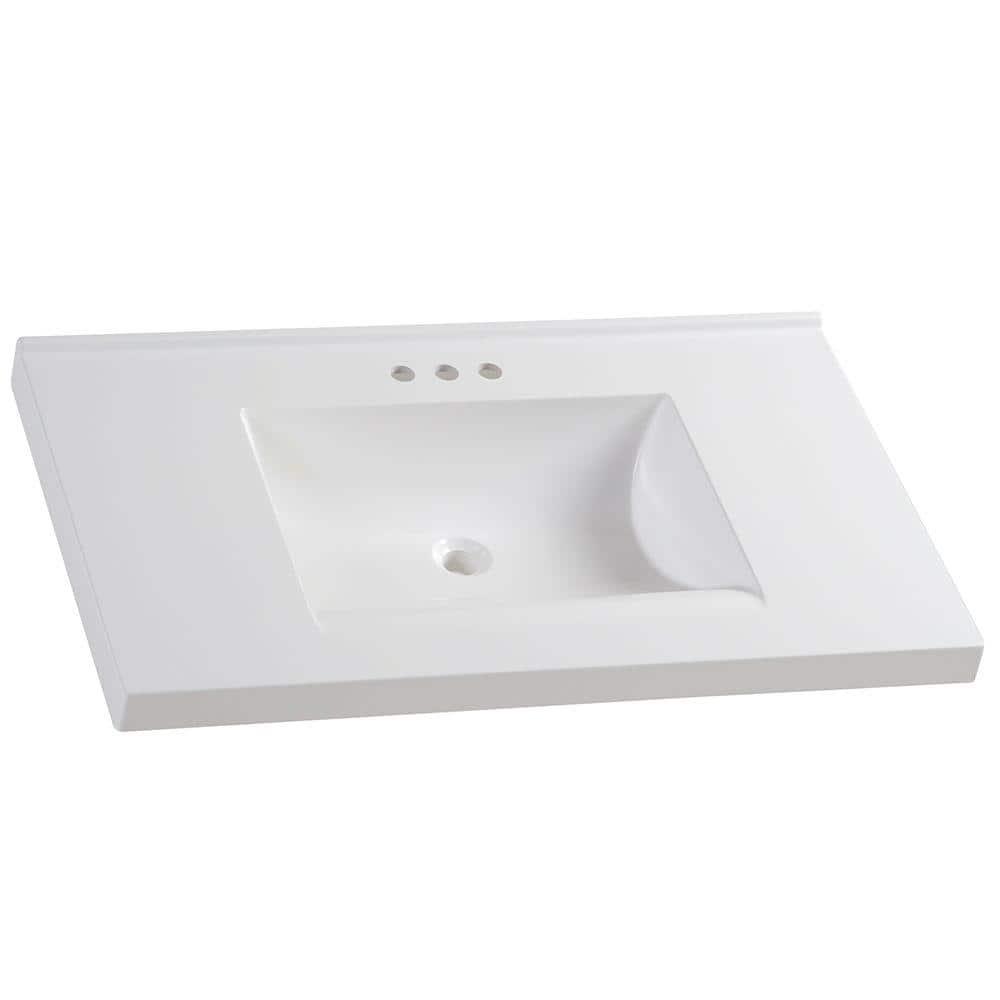 37 in. W x 22 in. D Cultured Marble White Rectangular Single Sink Vanity Top in White - a9nixkebaw7gvym58m0f_800x500@2x.jpg