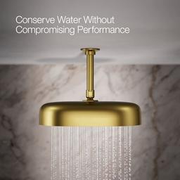 Statement Oblong 12" Single Function 2.5 GPM Rainhead with MasterClean Sprayface and Katalyst Air-Induction Technology - abkiewoxhchc3ae77fqx@2x.jpg