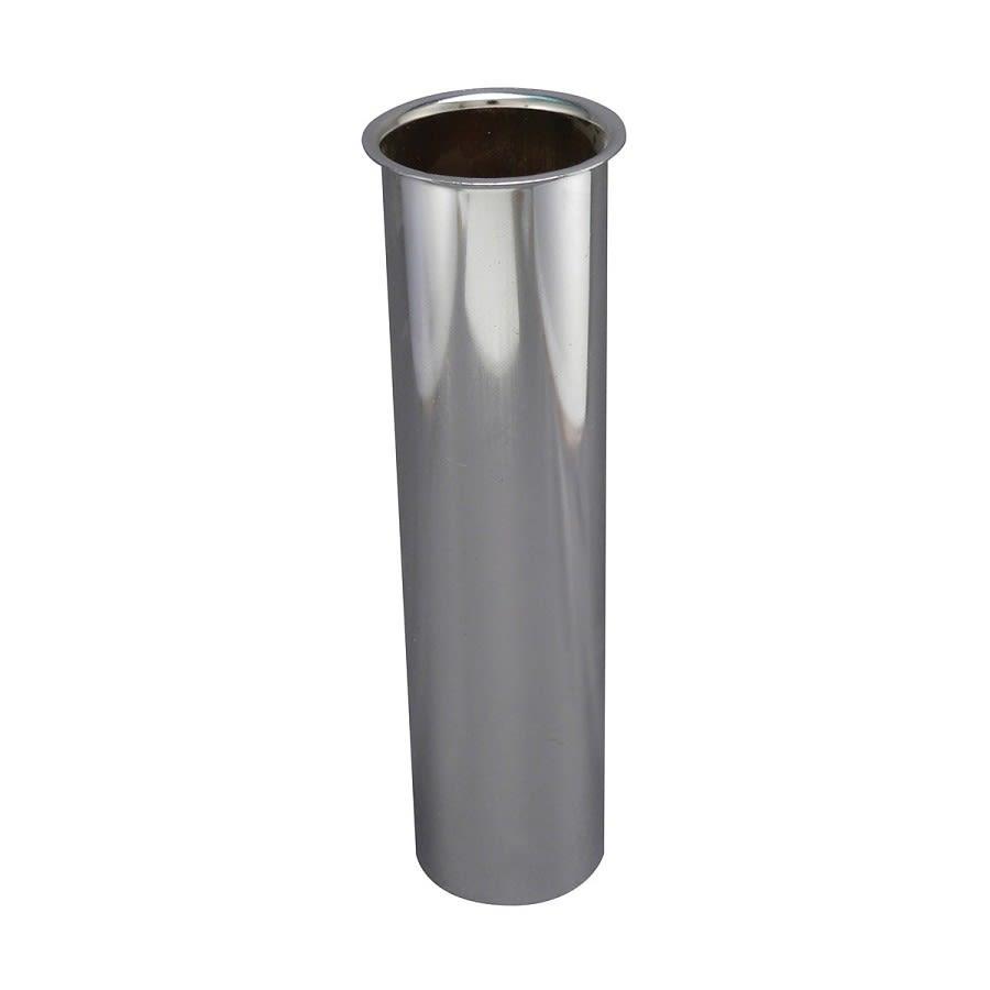 Tubular Tailpiece, 1-1/4 in, Tube x Flange, 22 ga, Chrome - abyatqyem7mgmxftstav@2x.jpg