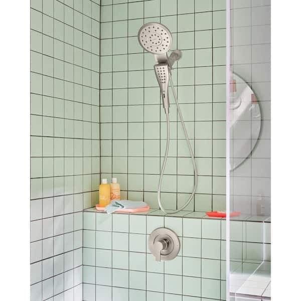 MOEN Verso 8-Spray 7 in. Dual Wall Mount Fixed and Handheld Shower Head with Infiniti Dial in Spot Resist Brushed Nickel 220C2SRN - acaoii9jfw2b9vg5xfzm@2x.jpg