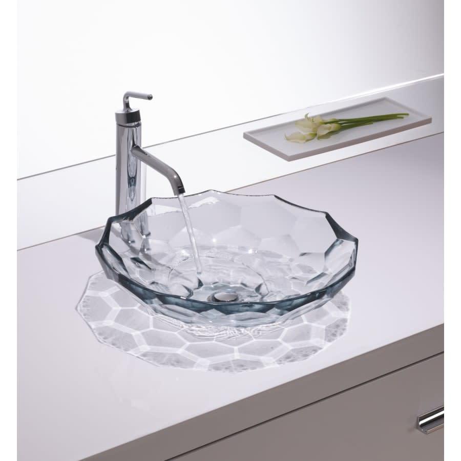Artist Editions Briolette Glass 4-3/4" x 17-1/2" Vessel Bathroom Sink - acctcg315tymt2n1ztxc@2x.jpg