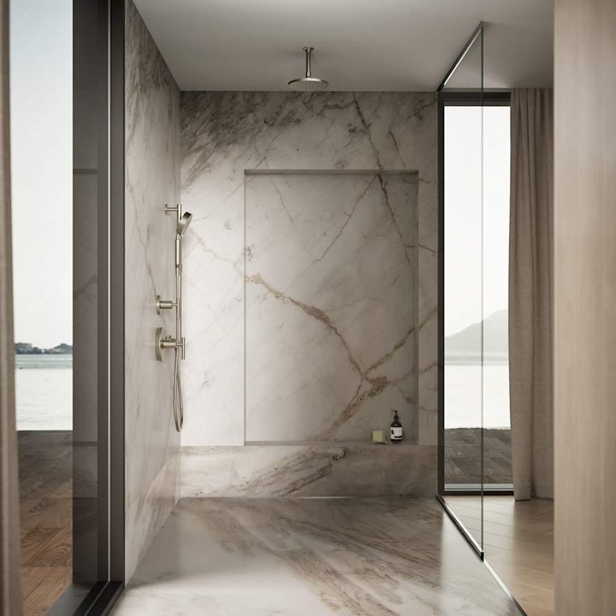 Contemporary Round 8" Single Function 2.5 GPM Rainhead with MasterClean Sprayface and Katalyst Air-Induction Technology - ad4dwtedgtzefivnhro4@2x.jpg