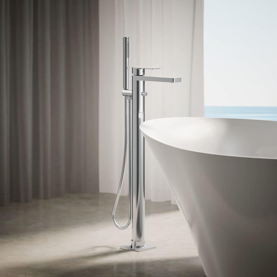 Parallel Floor Mounted Tub Filler - Includes Hand Shower - adav4zjixta7ibnidwyh@2x.jpg