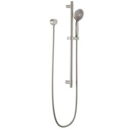 Universal Showering Components 1.75 GPM Multi Function Hand Shower Package - Includes Slide Bar, Hose, and Wall Supply - af33tisaxdxlf1ypmtqb@2x.jpg