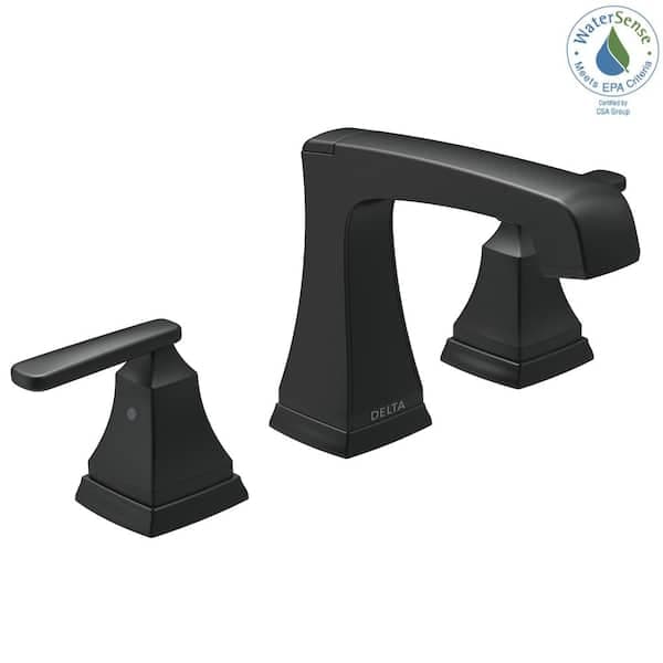 Delta Ashlyn 8 in. Widespread 2-Handle Bathroom Faucet in Matte Black 3564-BLMPU-DST - afnolmotu8p3gtqmr0gw@2x.jpg