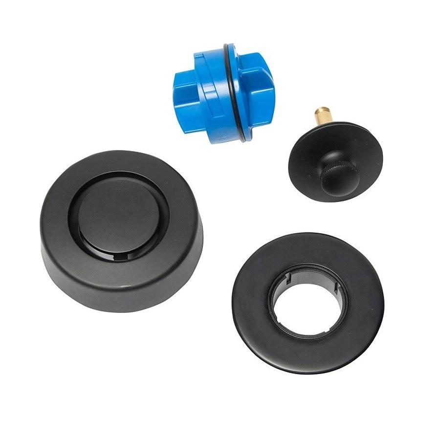 Bath Drain Trim Kit, Lift & Turn, Matte Black - agfckjnnmk5liqthfiip@2x.jpg