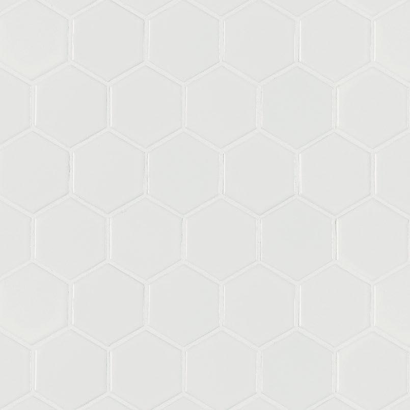 White Matte 2” Hexagon Mosaic Tile - agvqtbaoyh7fydwvnmxi@2x.jpg