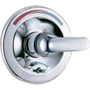 Single Handle Shower Valve Trim with Push Button Diverter and Metal Lever Handle from the Commercial Series - aidouebtaubthjkiu00r@2x.jpg