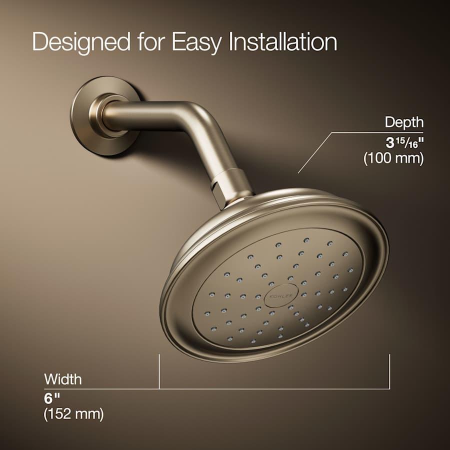 Artifacts 2.5 GPM Single Function Shower Head with Katalyst Air-Induction Technology - airblts3uhxxlahnd6ow@2x.jpg