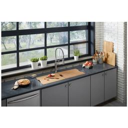 Prolific 44" Undermount Single Bowl Stainless Steel Kitchen Sink with Accessories Included - ajvgg084h19ildx6dzlw@2x.jpg