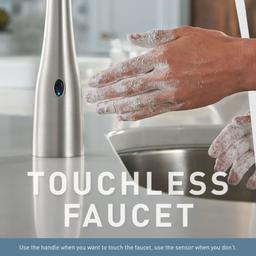 Sleek 1.5 GPM Single Hole Pull Down Kitchen Faucet with MotionSense - alg0pkccs5g4rsylmdsl@2x.jpg