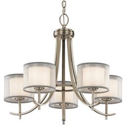 Tallie Bronze 5 Light 24" Wide Chandelier with Organza Shades and Diffusers - anxe6sagnq8yjv7arzdm@2x.jpg