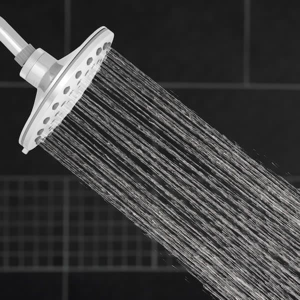 Waterpik 8-Spray Patterns with 1.8 GPM 7 in. Wall Mount Rain Fixed Shower Head in Chrome YPW-833E - ao9agvccwyawmotj2sxy@2x.jpg