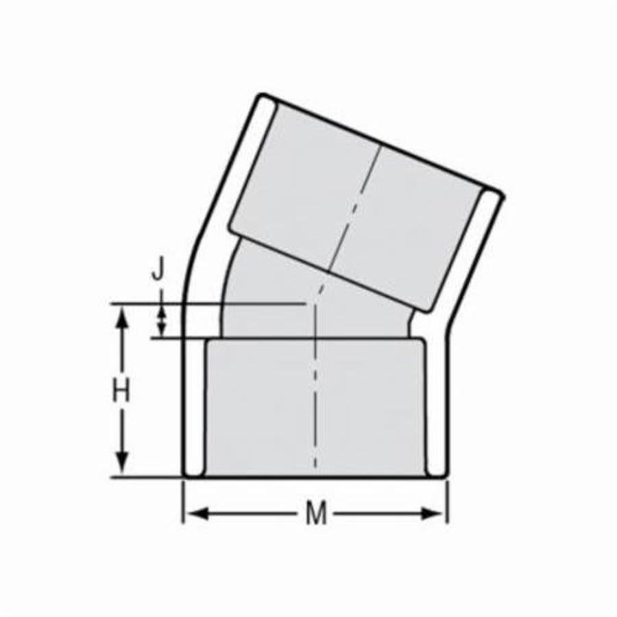 22.5 deg Elbow, 2 in, Socket, SCH 40/STD, PVC - aojvsudpwserzws6yawu@2x.jpg