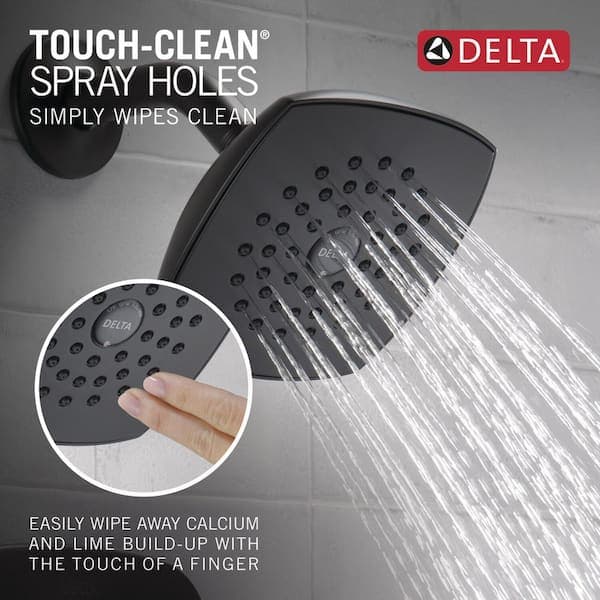 Delta Modern Single Handle 1-Spray Shower Faucet 1.75 GPM with Pressure Balance in Matte Black FVS2-MO2103-BL - aoqndhwxgq0zevo9jhsn@2x.jpg