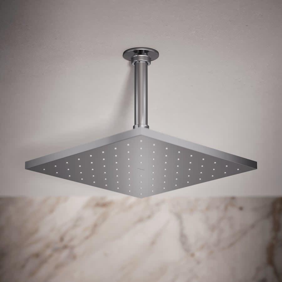 Radiant Contemporary Square 10" Single Function 2.5 GPM Rainhead with MasterClean Sprayface and Katalyst Air-Induction Technology - apfszrjvbeplxccsk6tu@2x.jpg