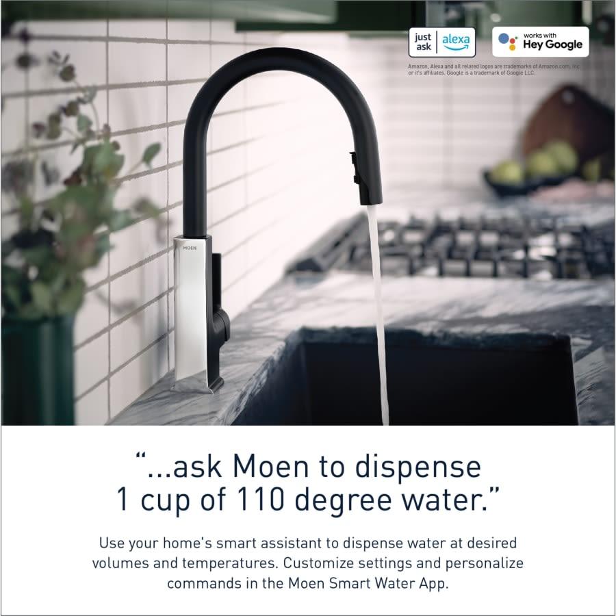 STo Smart Faucet 1.5 GPM Single Hole Pull Down Kitchen Faucet with Voice Control - apjxmskne7vfdnsktgyn@2x.jpg