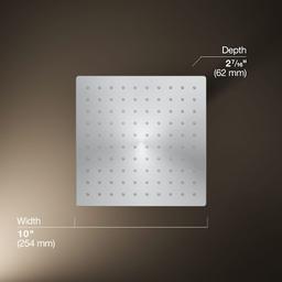 Honesty Square 10" Single Function 1.75 GPM Rainhead with MasterClean Sprayface - aq8eaylqqtajh2ku7euj@2x.jpg