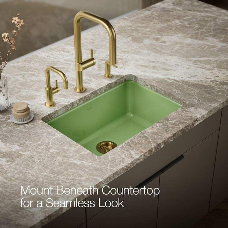 Iron/Tones 27" Undermount Single Basin Enameled Cast Iron Kitchen Sink - aqhgdpx8gejv2bckarqp@2x.jpg
